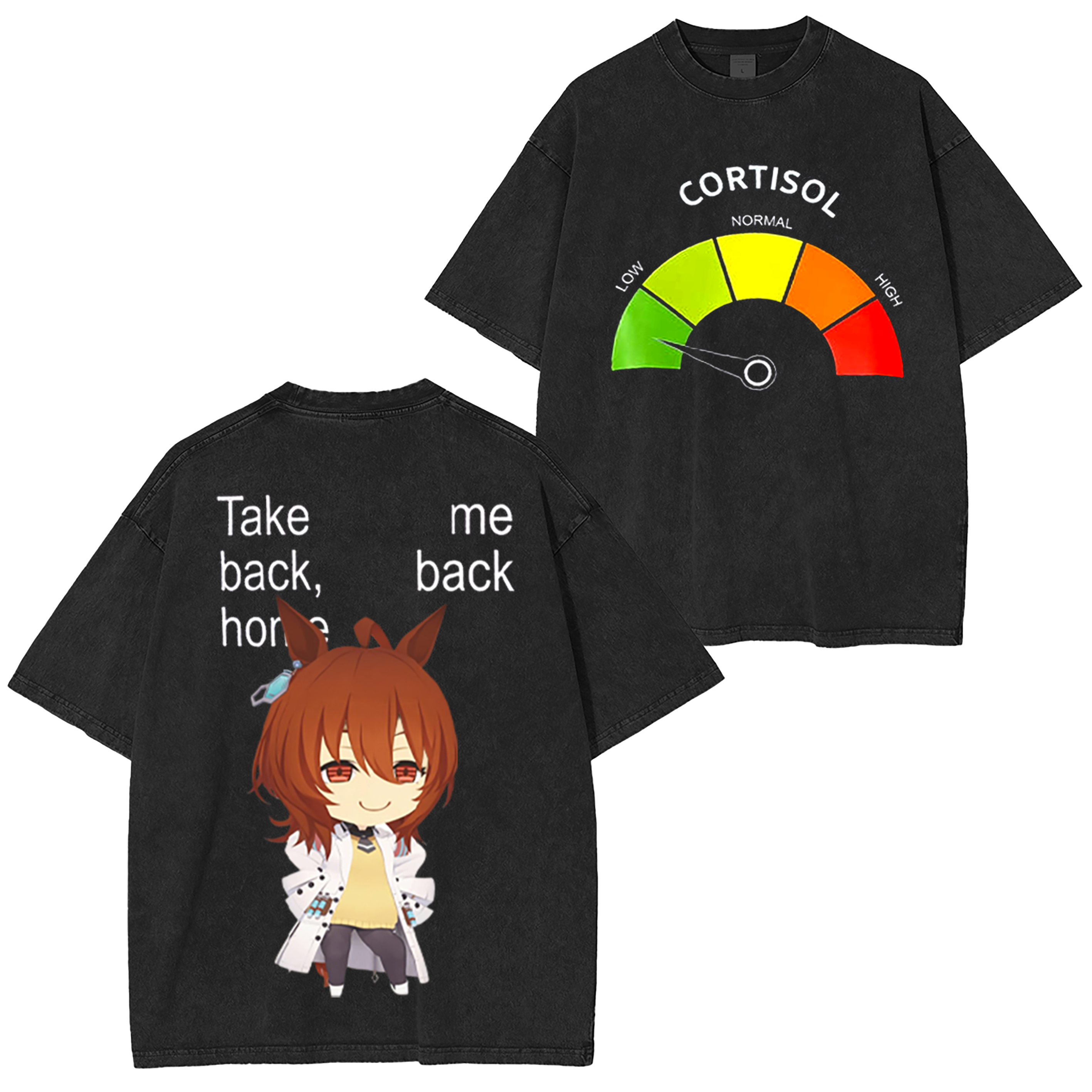 Tuffest Low Cortisol Agnes Tachyon  Anime Oversized T-shirt/Crewneck/Hoodie