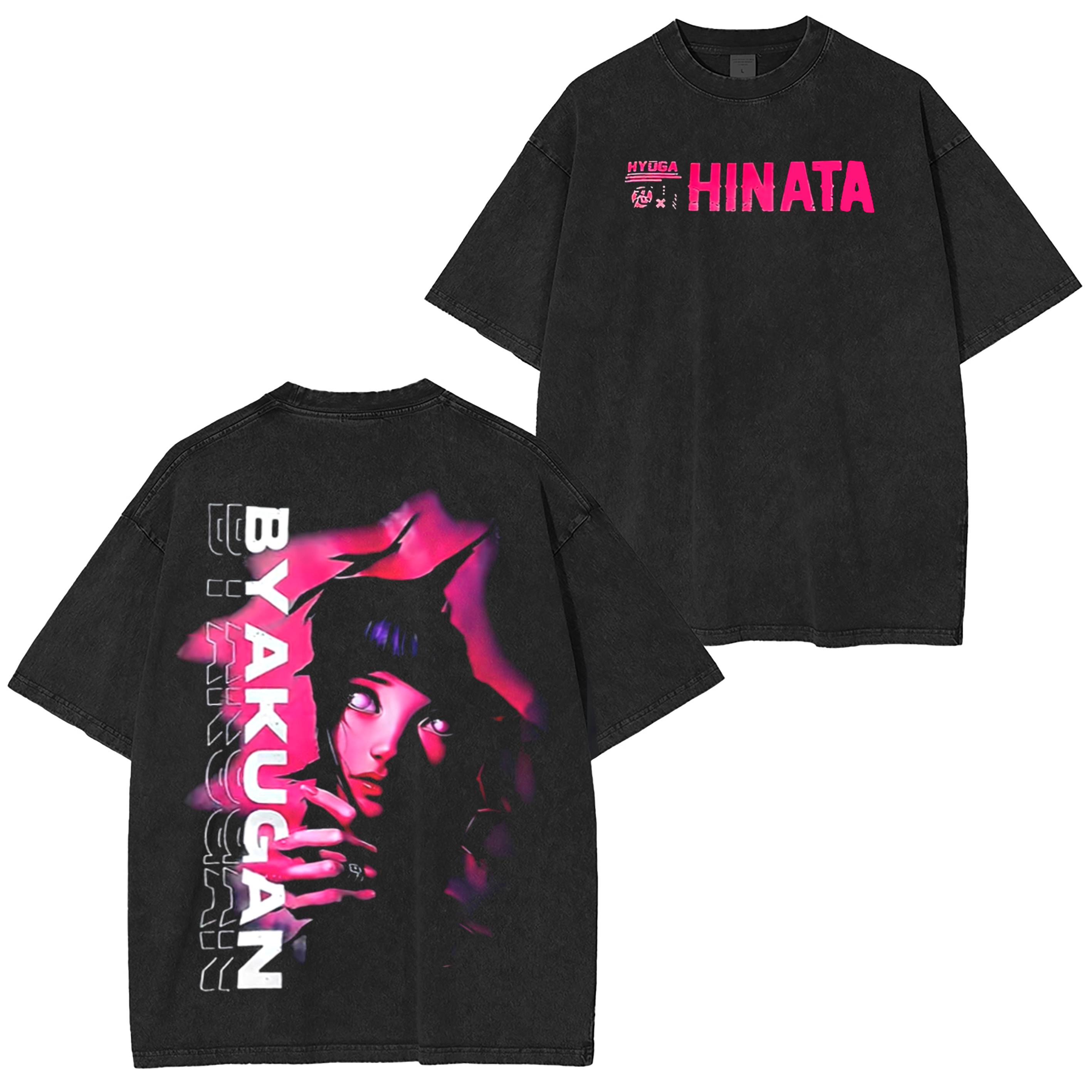 Hinata,Naruto anime Graphic Oversized T-shirt/Crewneck/Hoodie