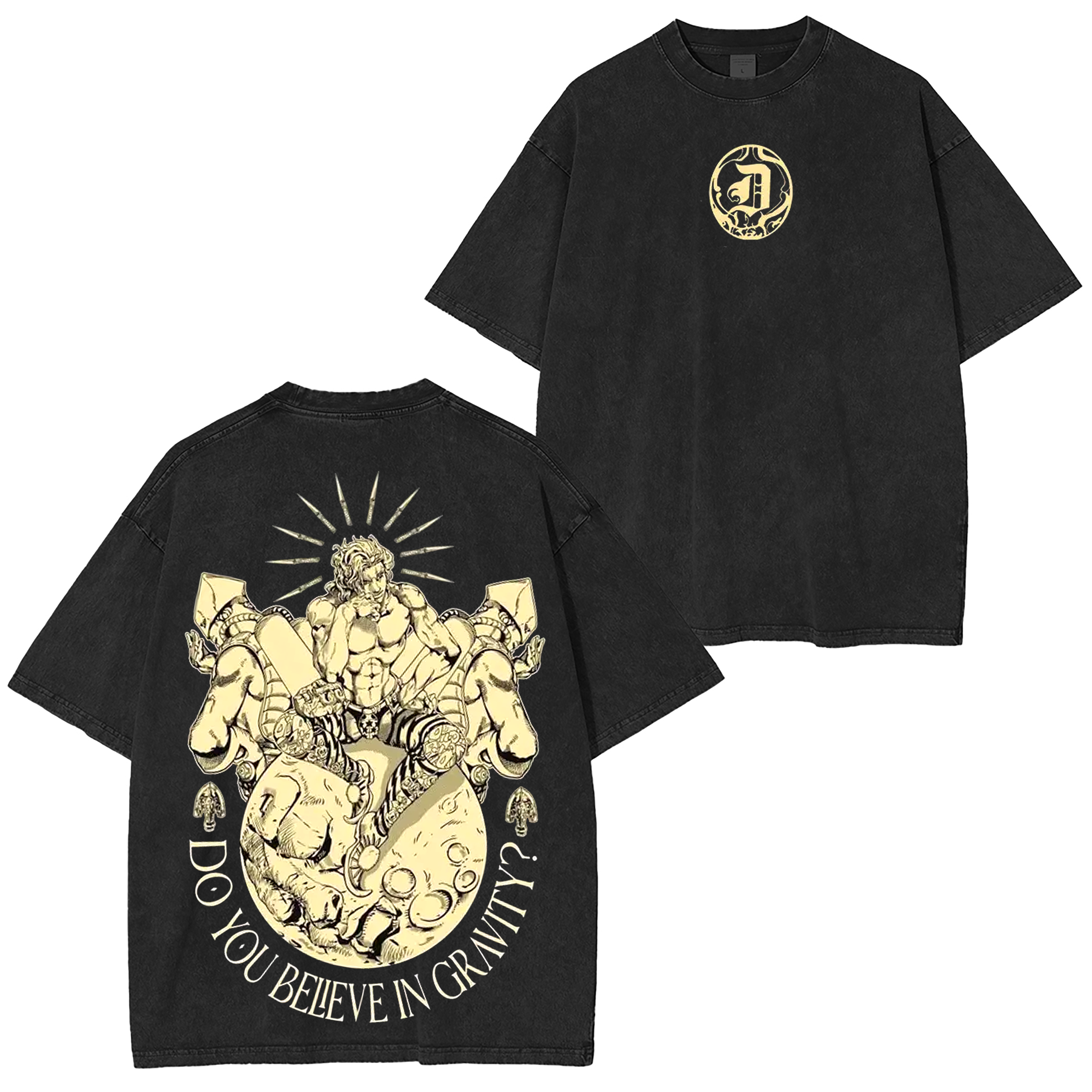 Dio Brando,Jojo Anime Oversized T-shirt/Crewneck/Hoodie