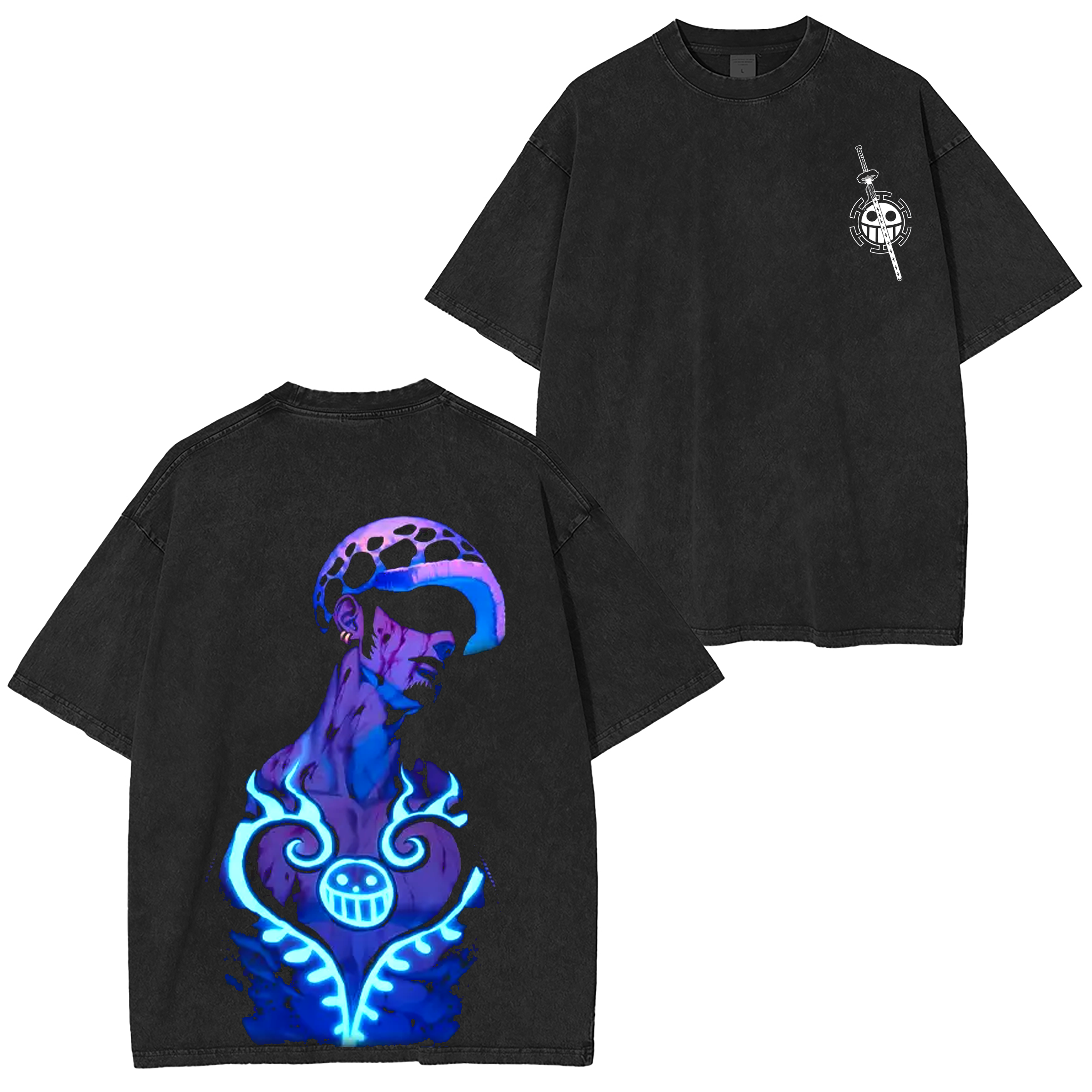 Trafalgar D. Water Law Anime Oversized T-shirt/Crewneck/Hoodie