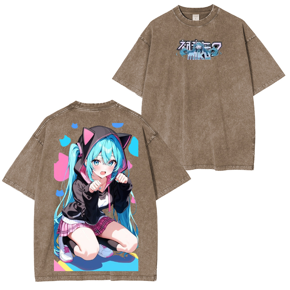 Hatsune Miku Vintage Washed T-Shirt