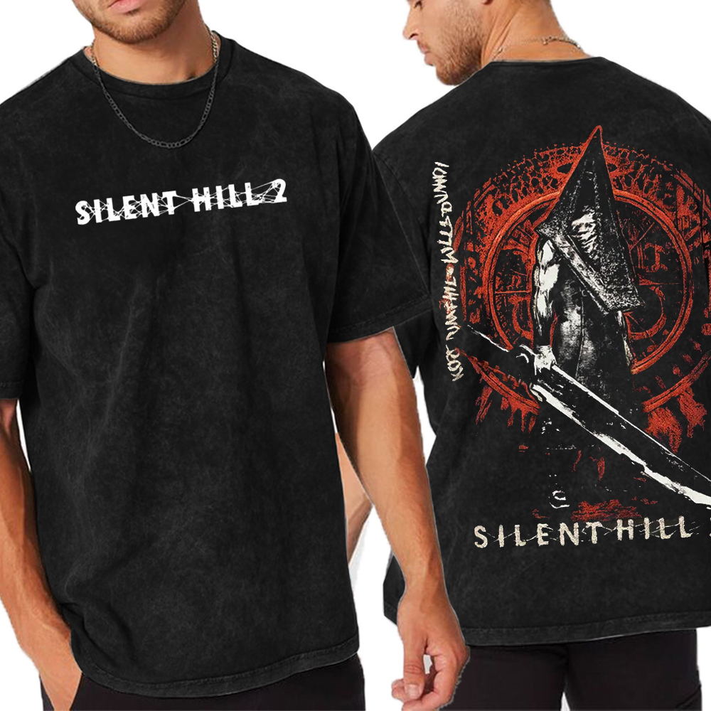 ILENT HILL 2 Unisex Washed T-Shirt