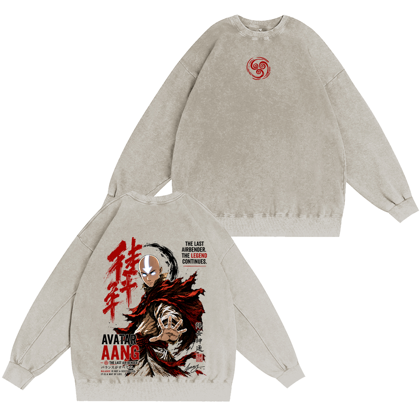 Avatar The Last Airbender Oversized T-shirt/Crewneck/Hoodie