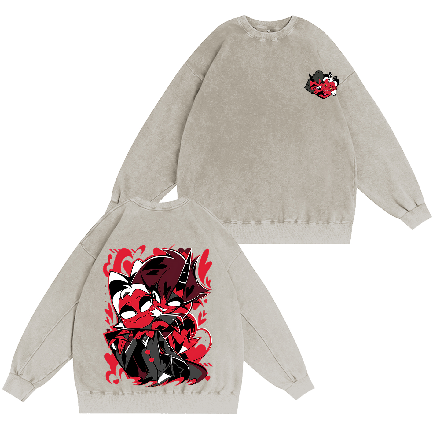 Helluva Boss Oversized T-shirt/Crewneck/Hoodie