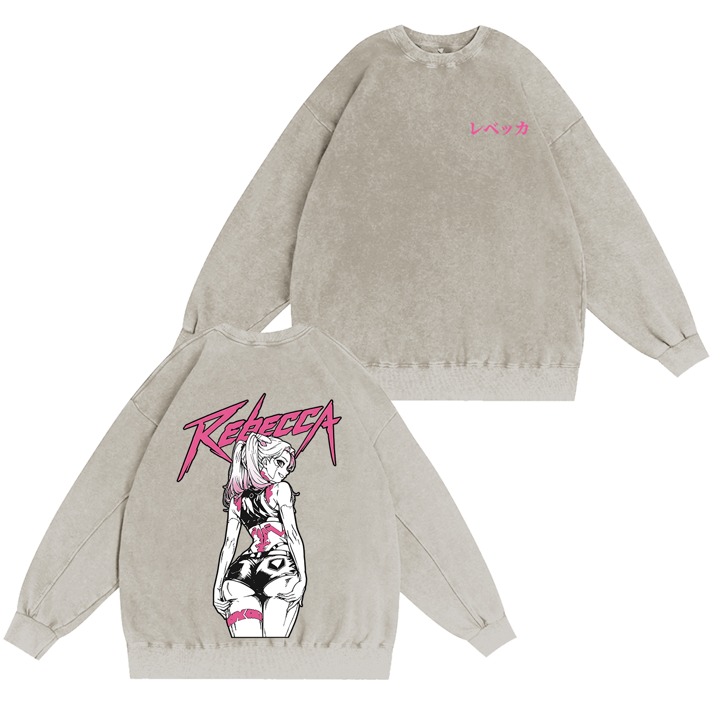 Rebecca Cyberpunk Oversized T-shirt/Crewneck/Hoodie