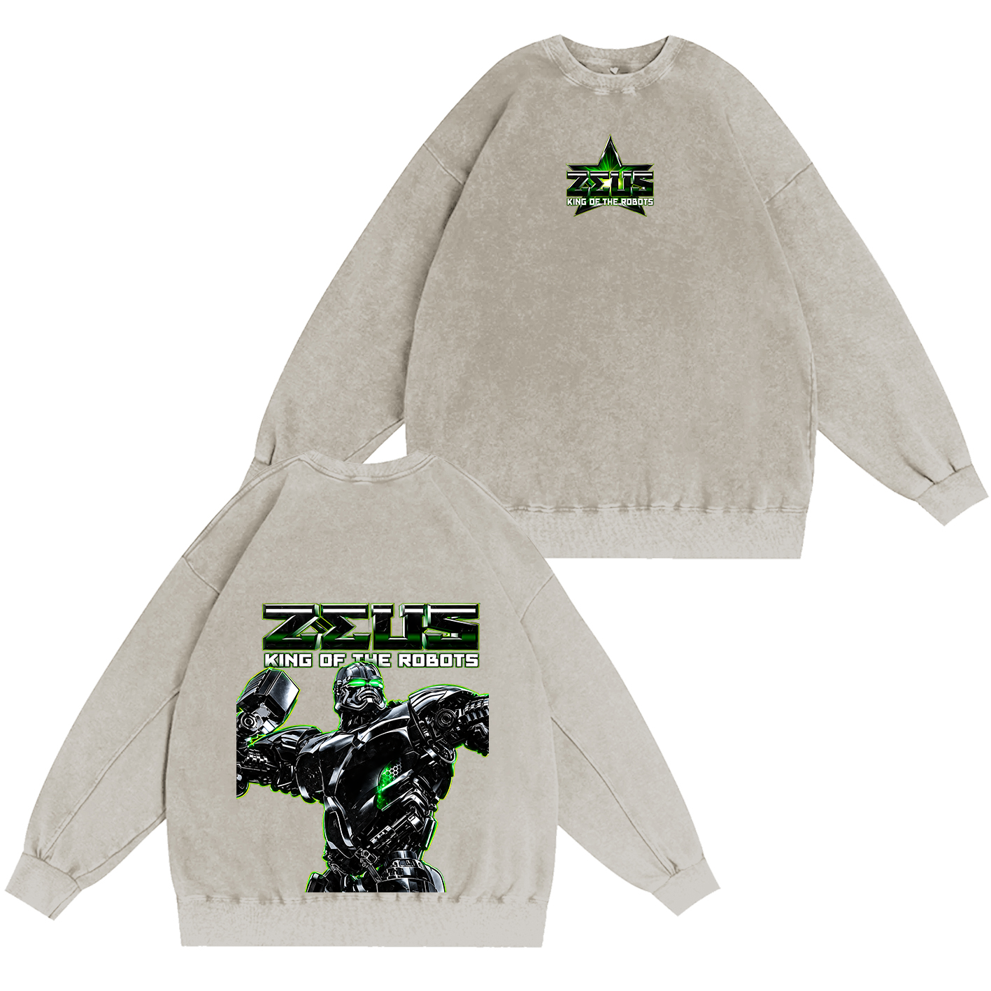 Real Steel Oversized T-shirt/Crewneck/Hoodie
