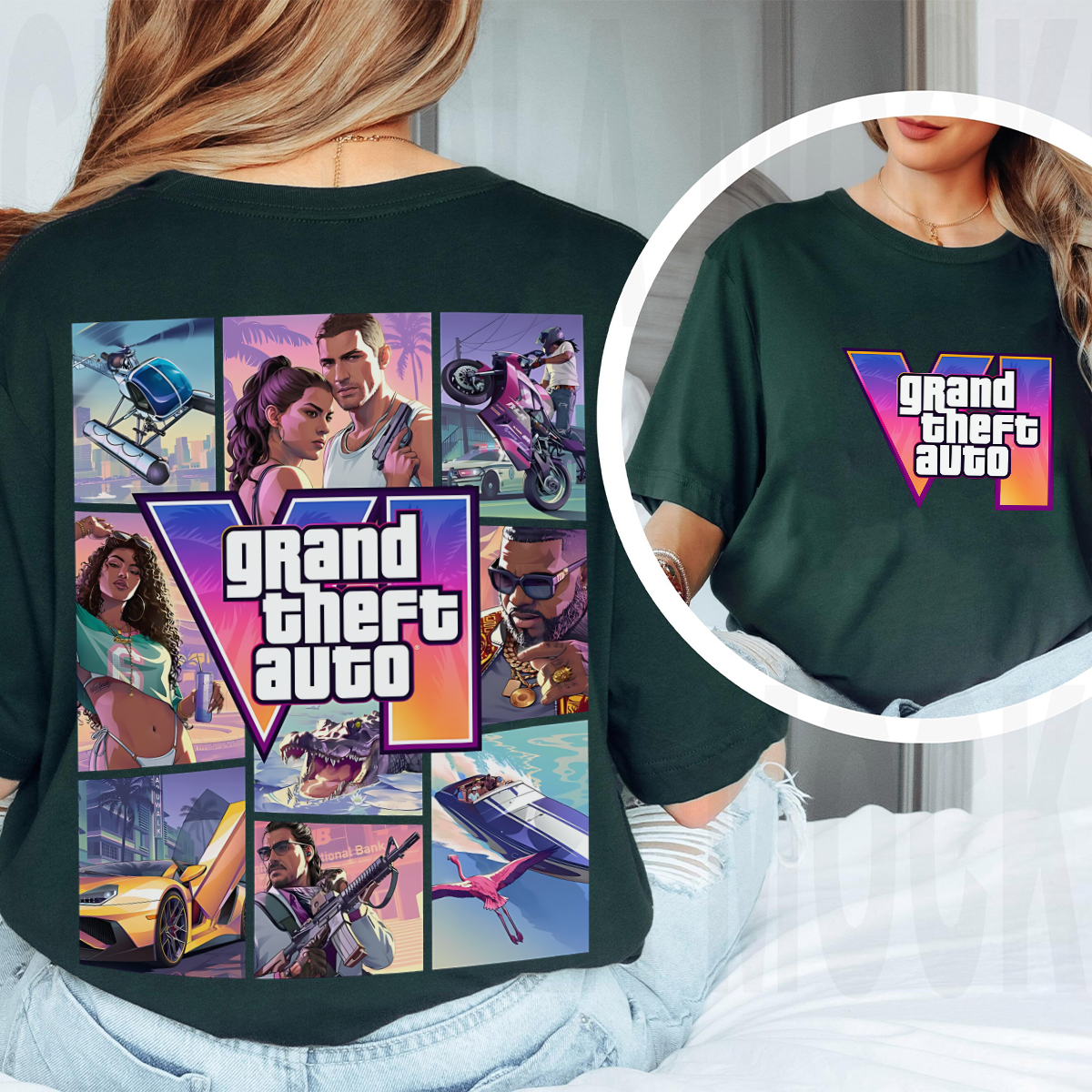 GTA 6 Unisex T-shirt/Crewneck/Hoodie