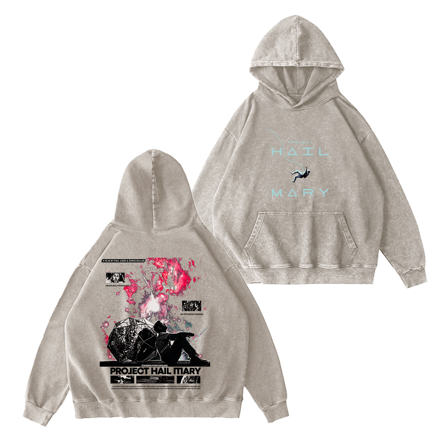 Project hail mary Oversized T-shirt/Crewneck/Hoodie