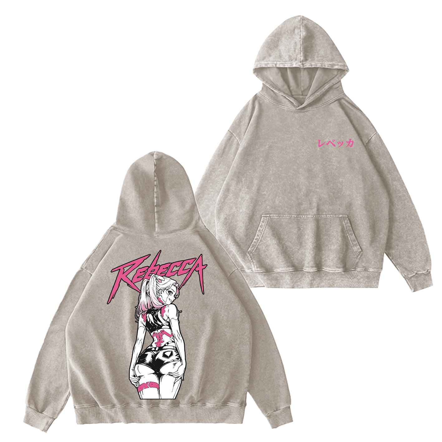 Rebecca Cyberpunk Oversized T-shirt/Crewneck/Hoodie