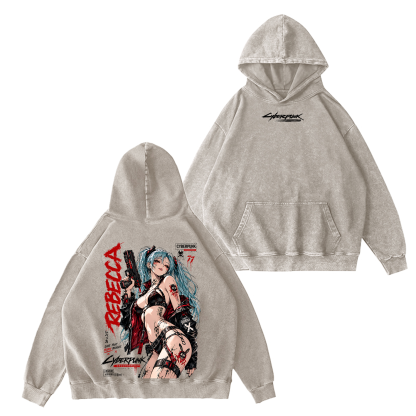 Rebecca⁠ ⁠Cyberpunk Edgerunners⁠ ⁠Oversized T-shirt/Crewneck/Hoodie