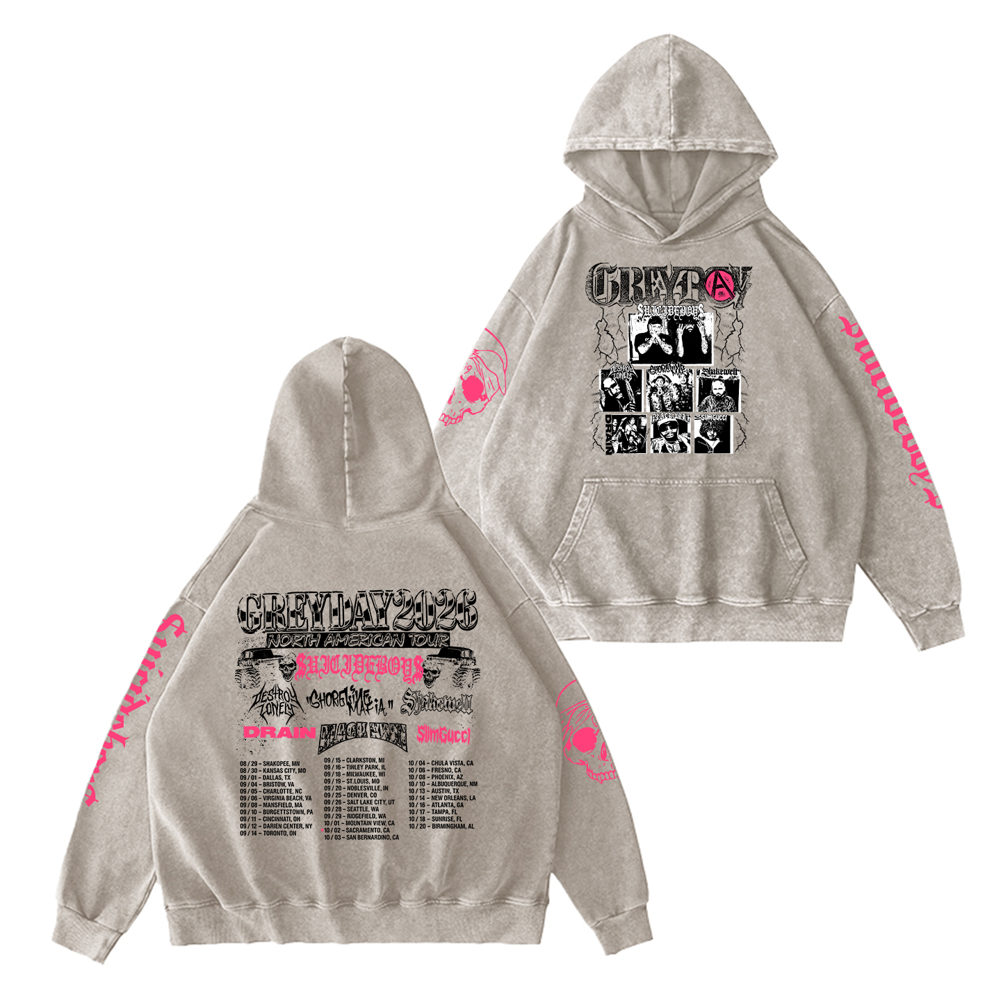 Oversized T-shirt/Crewneck/Hoodie