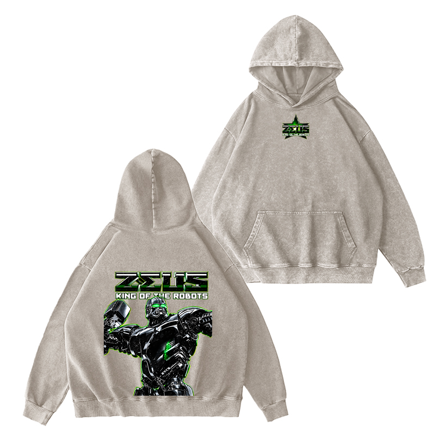 Real Steel Oversized T-shirt/Crewneck/Hoodie