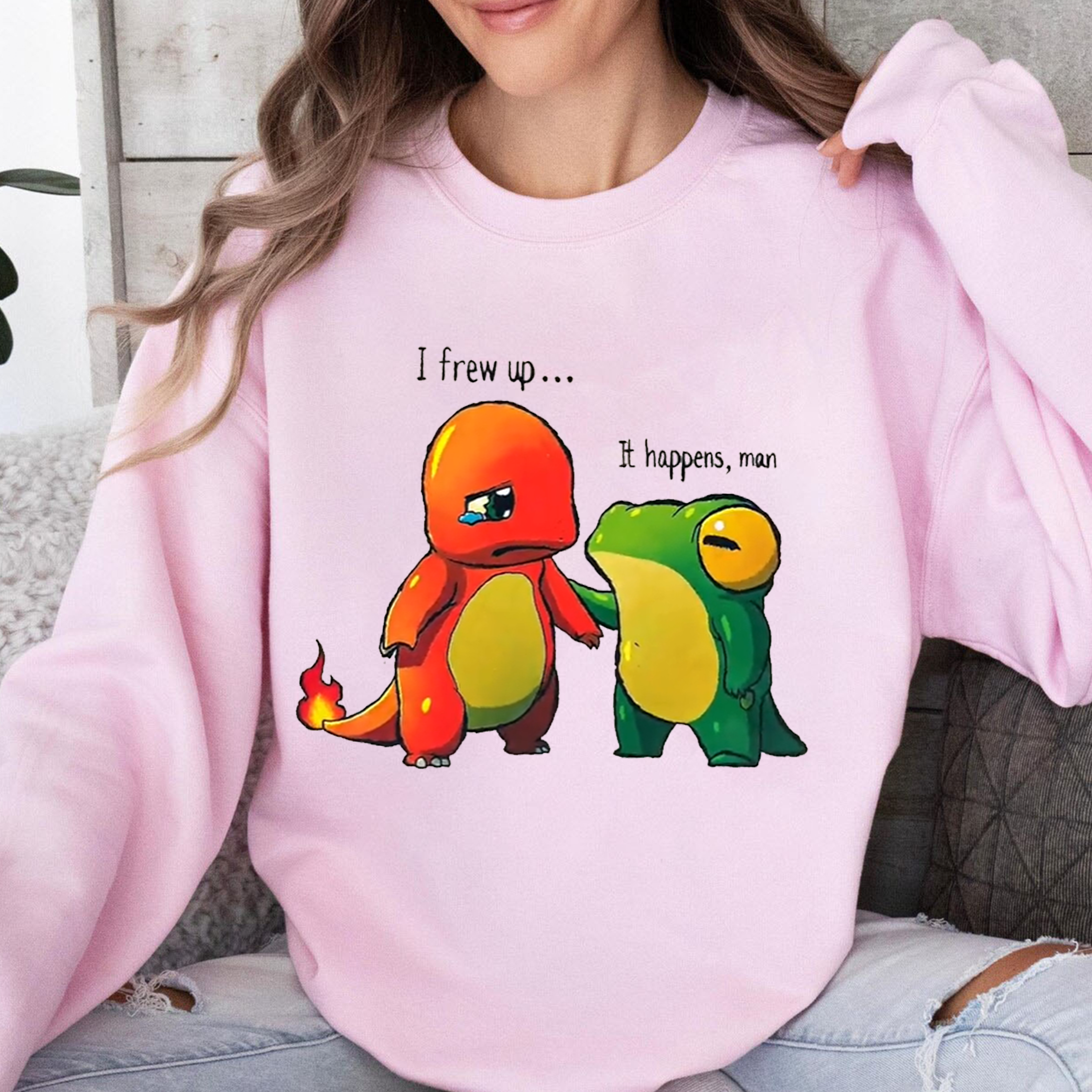 Pokemon I Frew Up... Unisex Shirts/Crewneck/Hoodie