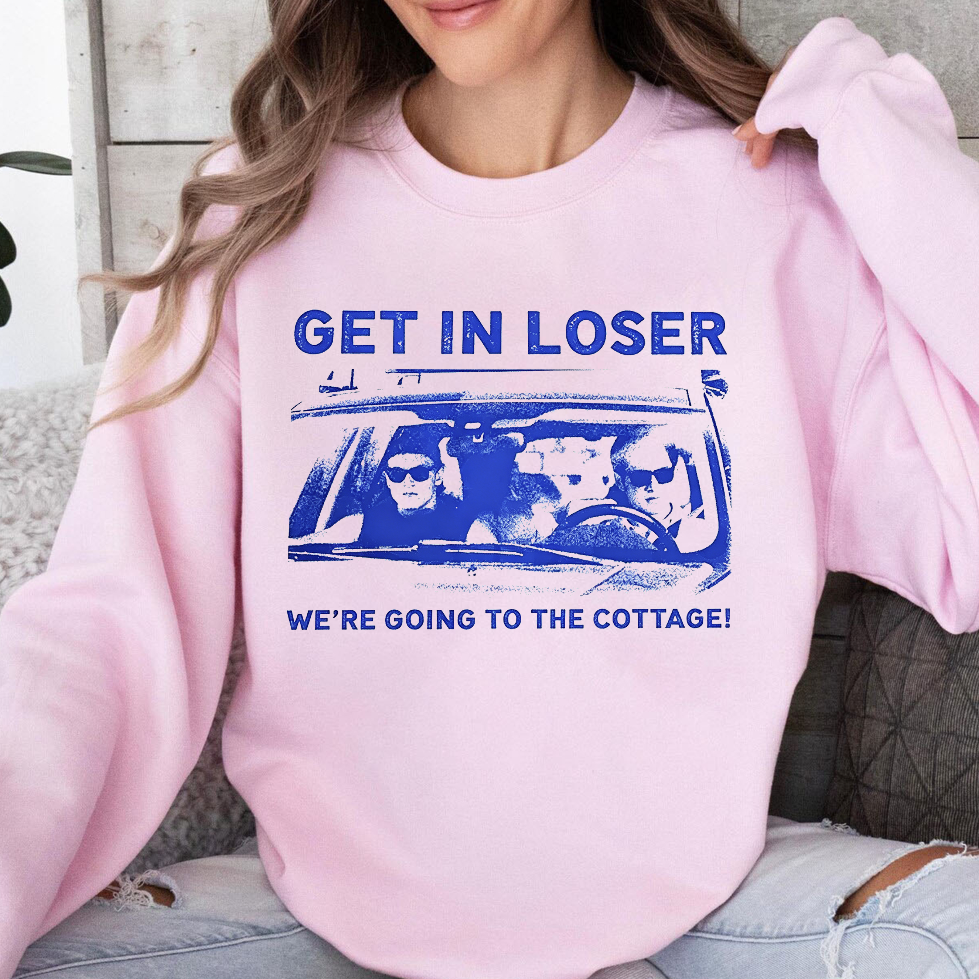 Get In Loser We're Going To The Cottage,Heated Rivalry Unisex Shirts/Crewneck/Hoodie