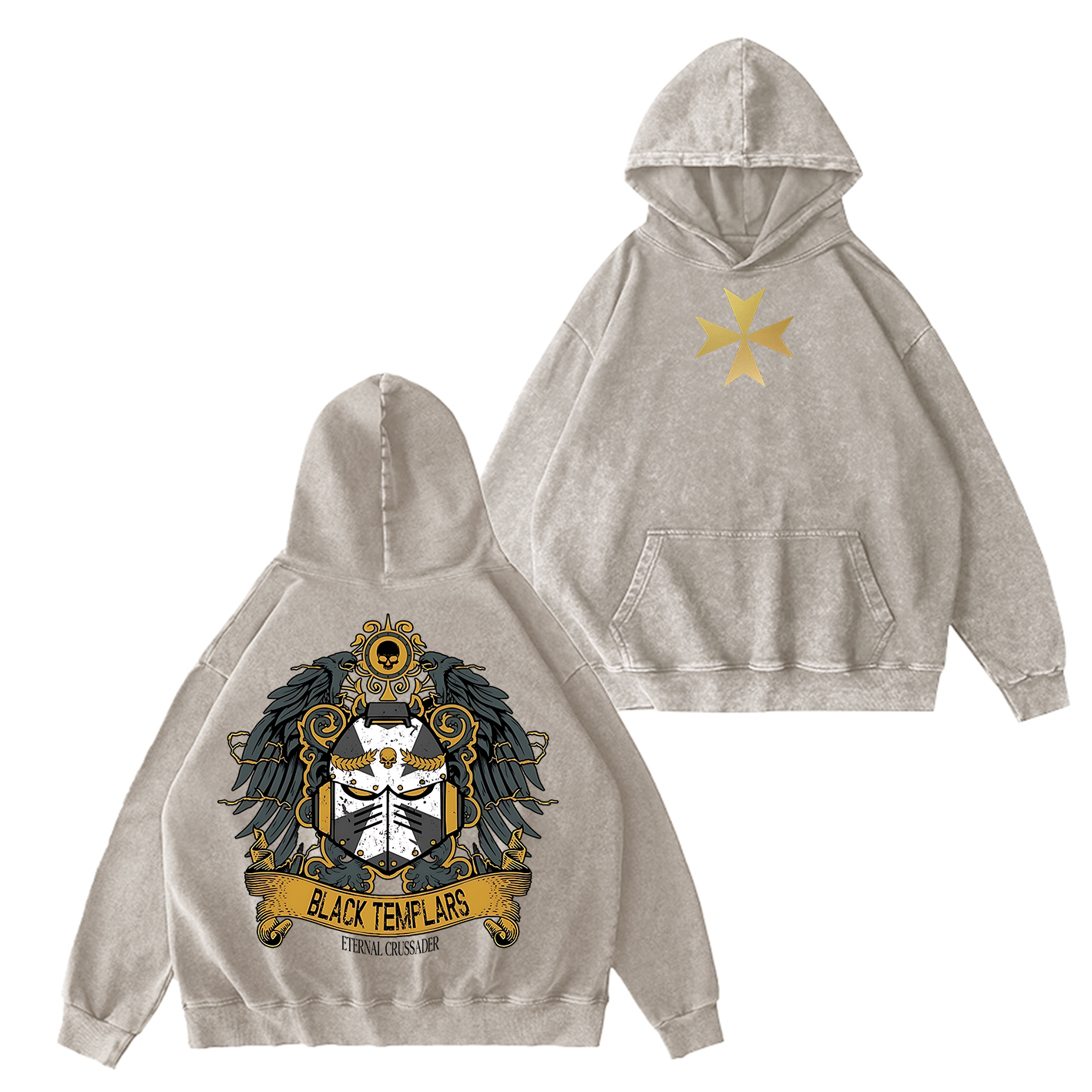 Black Templars Oversized T-shirt/Crewneck/Hoodie
