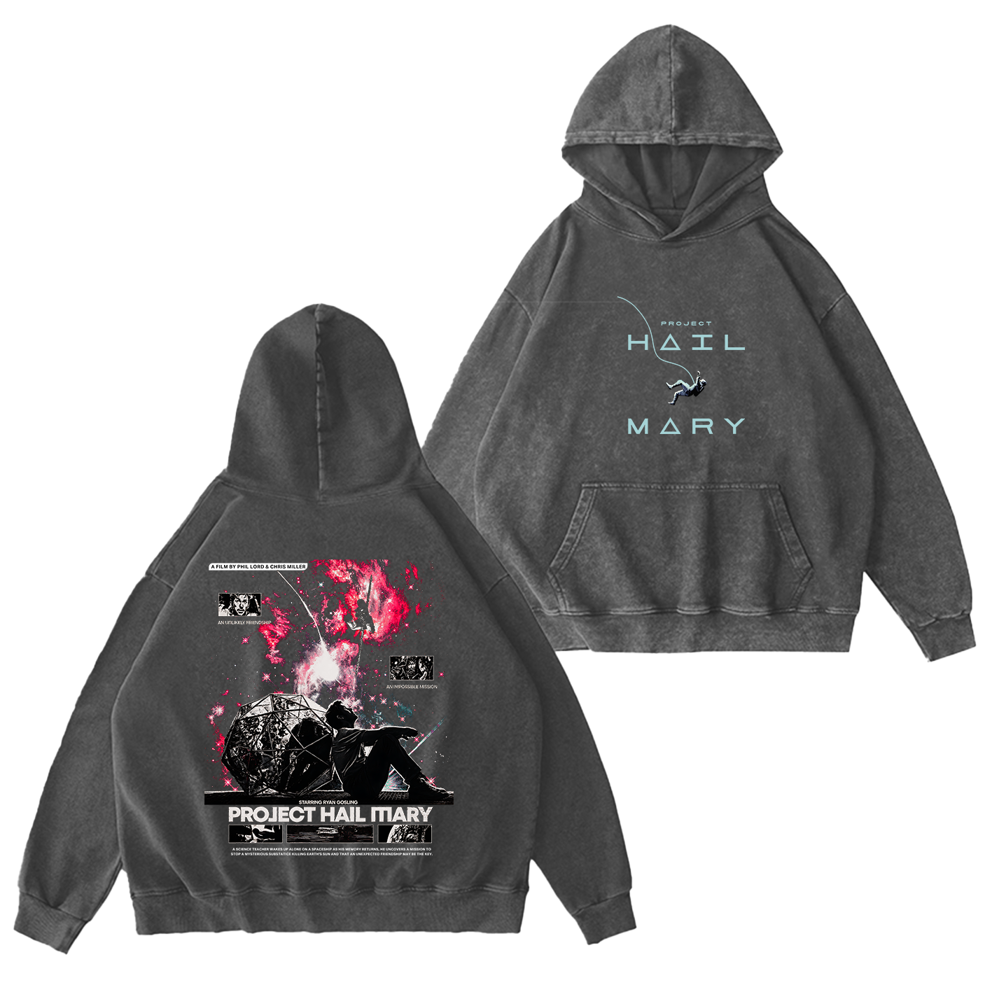 Project hail mary Oversized T-shirt/Crewneck/Hoodie