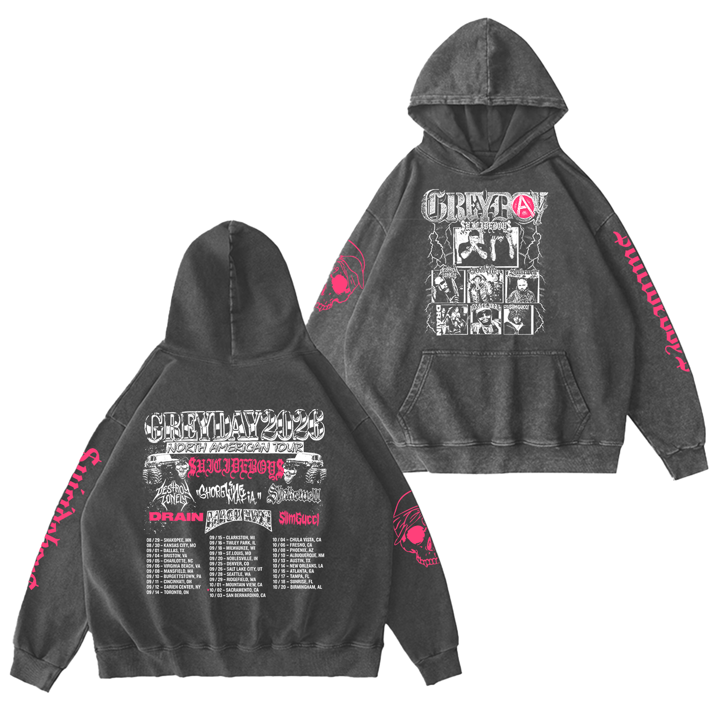 Oversized T-shirt/Crewneck/Hoodie