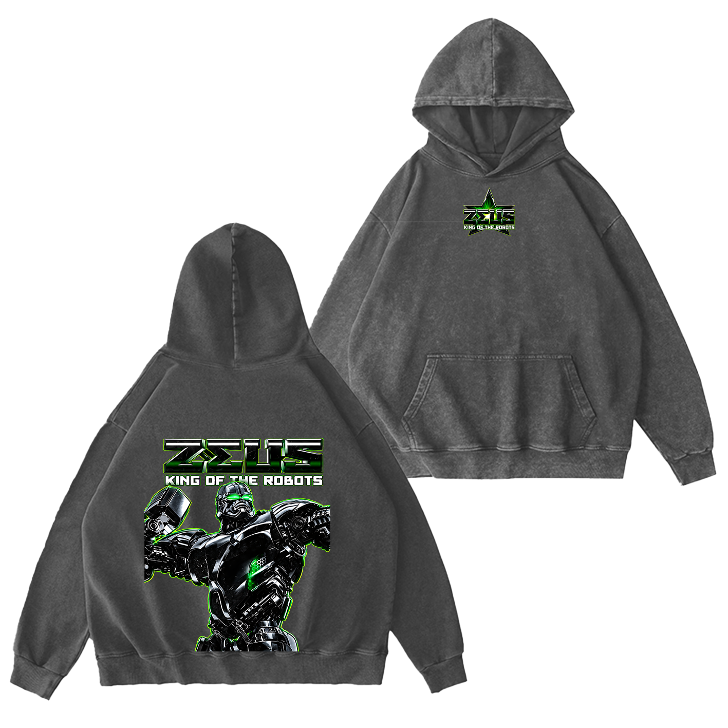 Real Steel Oversized T-shirt/Crewneck/Hoodie