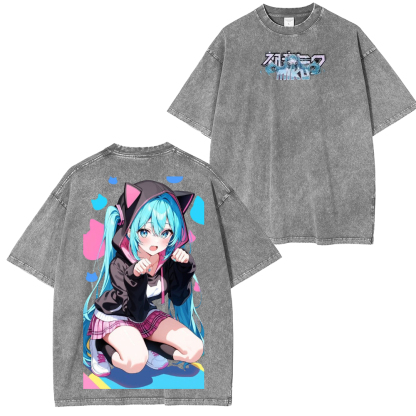 Hatsune Miku Vintage Washed T-Shirt