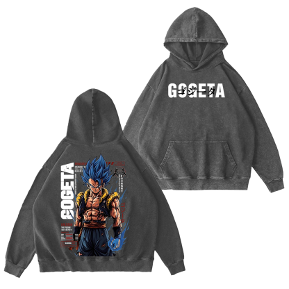 Gogeta Dragon Ball Unisex  Washed T-Shirt