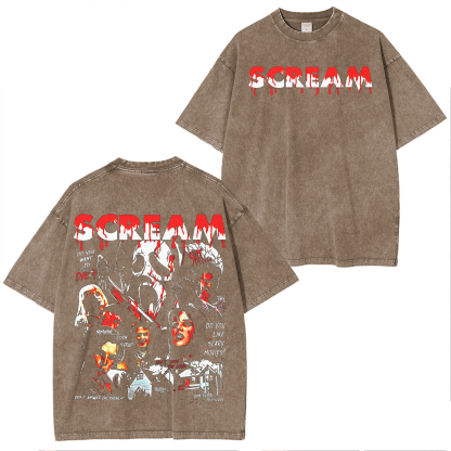 Retro 90S Scream Movie Oversized T-shirt/Crewneck/Hoodie