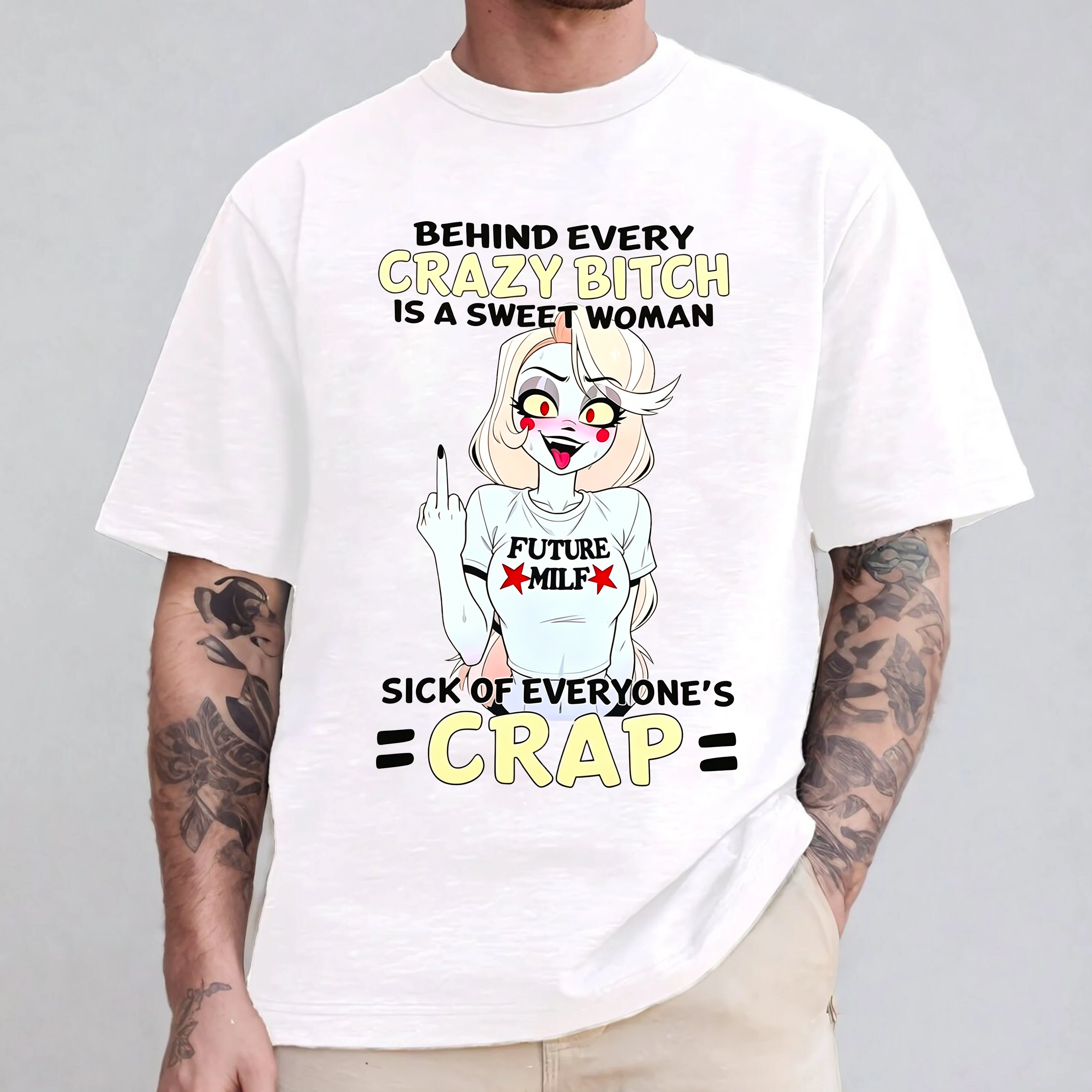 Charlie Morningstar Hazbin Hotel Unisex Shirts/Crewneck/Hoodie