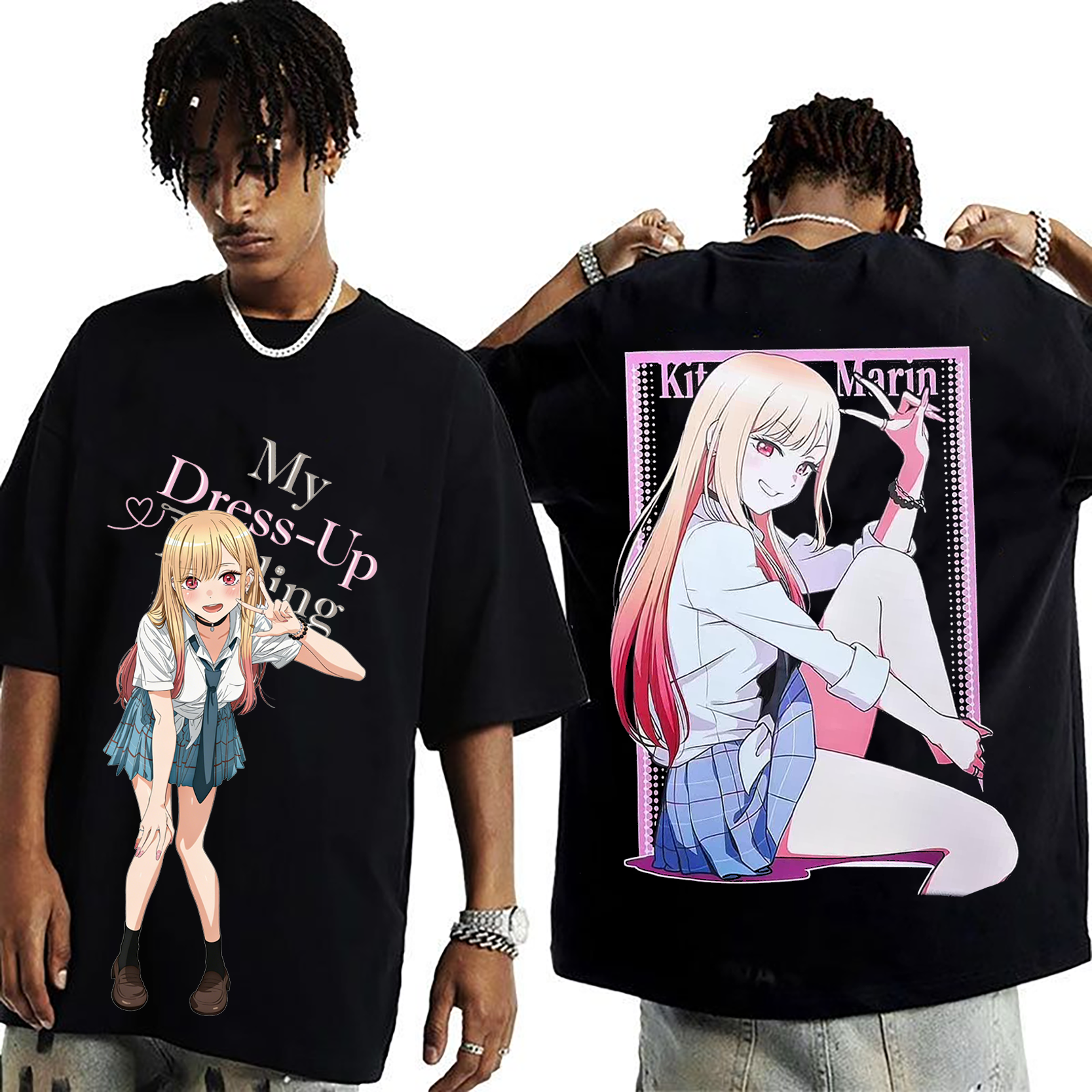 Marin Kitagawa,My Dress-Up Darling Anime Oversized T-shirt/Crewneck/Hoodie