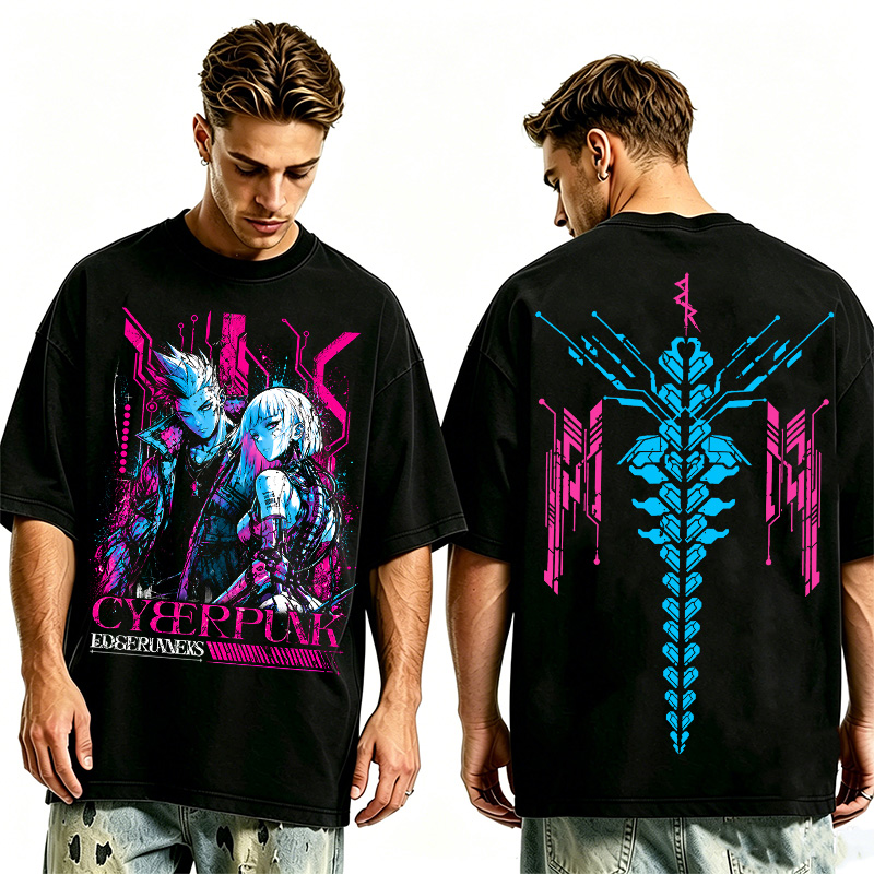 Lucy Cyberpunk Edgerunners  Oversized T-shirt/Crewneck/Hoodie