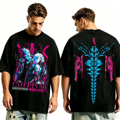 Lucy Cyberpunk Edgerunners  Oversized T-shirt/Crewneck/Hoodie