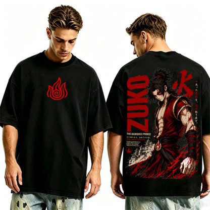 Zuko Avatar The Last Airbender Oversized T-shirt/Crewneck/Hoodie