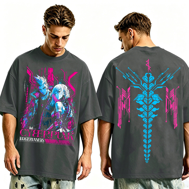 Lucy Cyberpunk Edgerunners  Oversized T-shirt/Crewneck/Hoodie