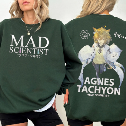 Agnes Tachyon energy on a clean anime graphic Unisex T-shirt/Crewneck/Hoodie