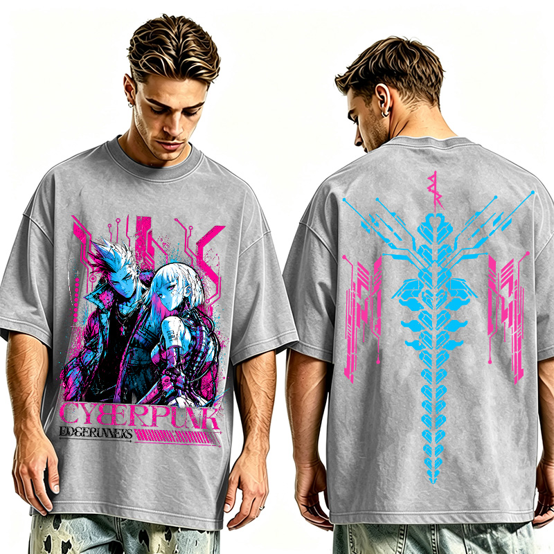 Lucy Cyberpunk Edgerunners  Oversized T-shirt/Crewneck/Hoodie