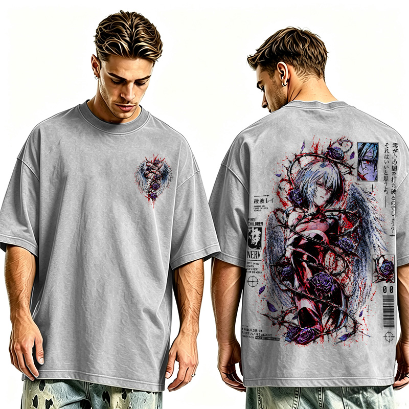 Evangelion Vintage Oversized T-shirt/Crewneck/Hoodie