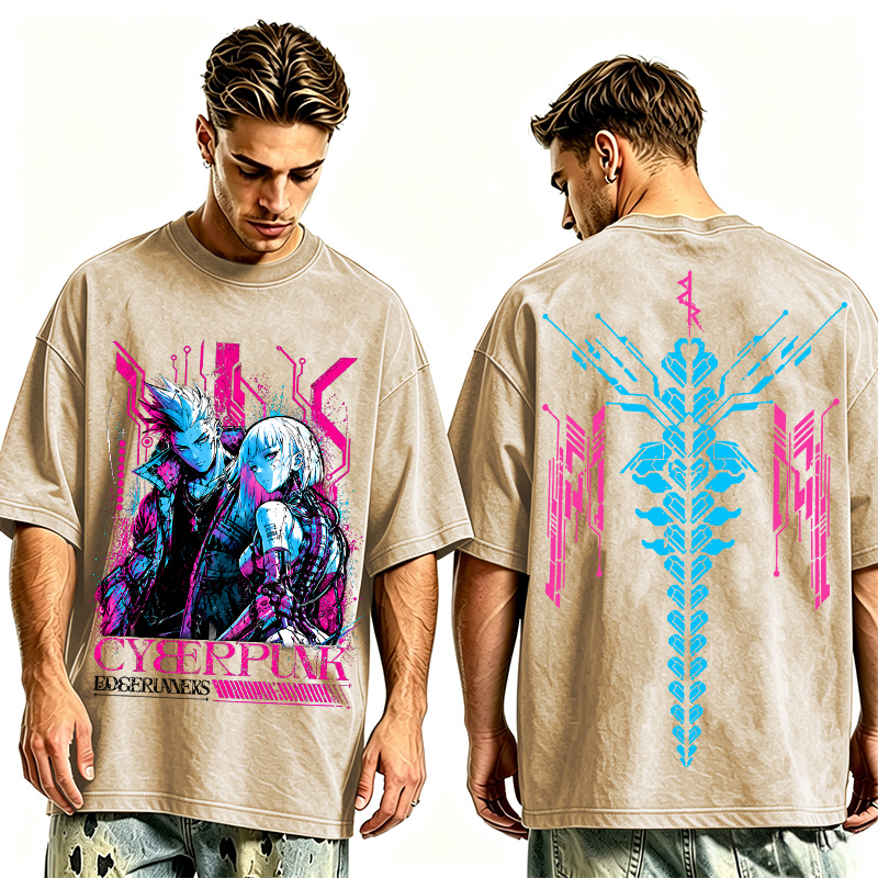 Lucy Cyberpunk Edgerunners  Oversized T-shirt/Crewneck/Hoodie