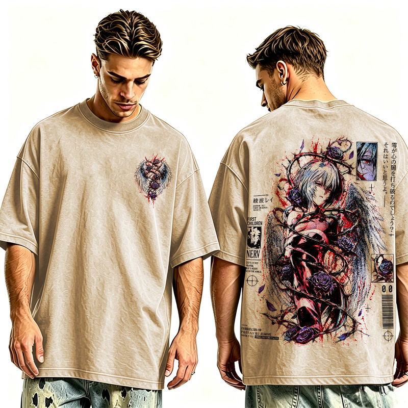 Evangelion Vintage Oversized T-shirt/Crewneck/Hoodie