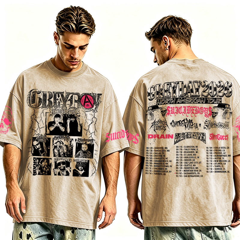 Oversized T-shirt/Crewneck/Hoodie