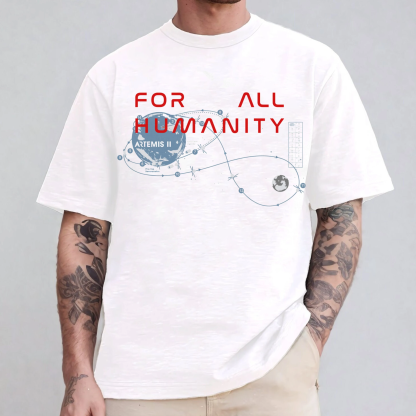 Artemis II For All Humanity  Unisex Shirts/Crewneck/Hoodie