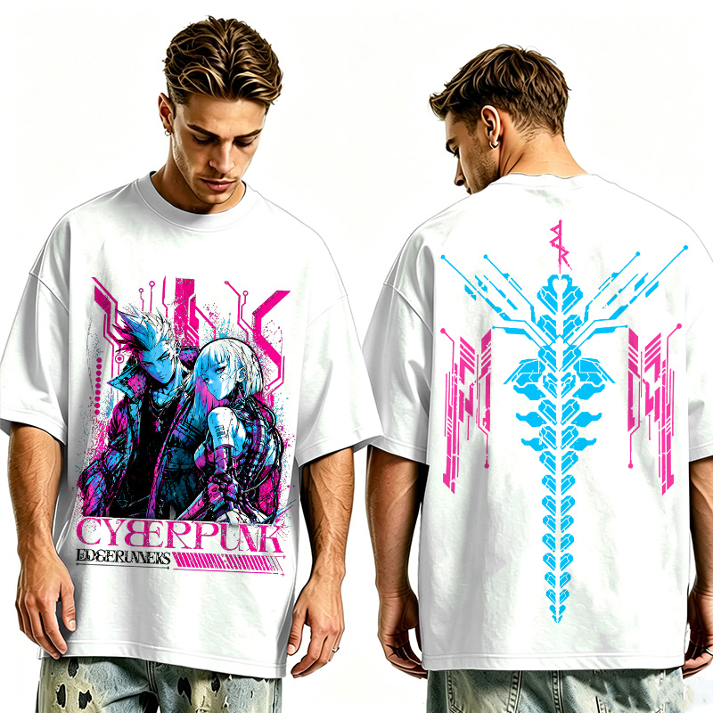 Lucy Cyberpunk Edgerunners  Oversized T-shirt/Crewneck/Hoodie