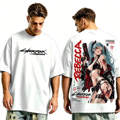Rebecca⁠ ⁠Cyberpunk Edgerunners⁠ ⁠Oversized T-shirt/Crewneck/Hoodie