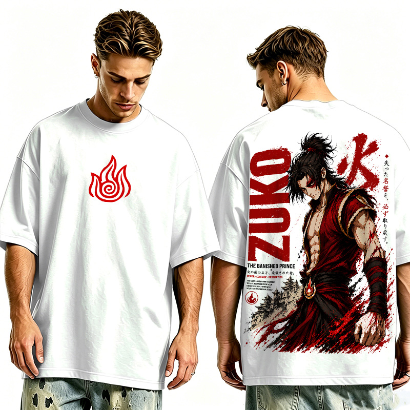 Zuko Avatar The Last Airbender Oversized T-shirt/Crewneck/Hoodie