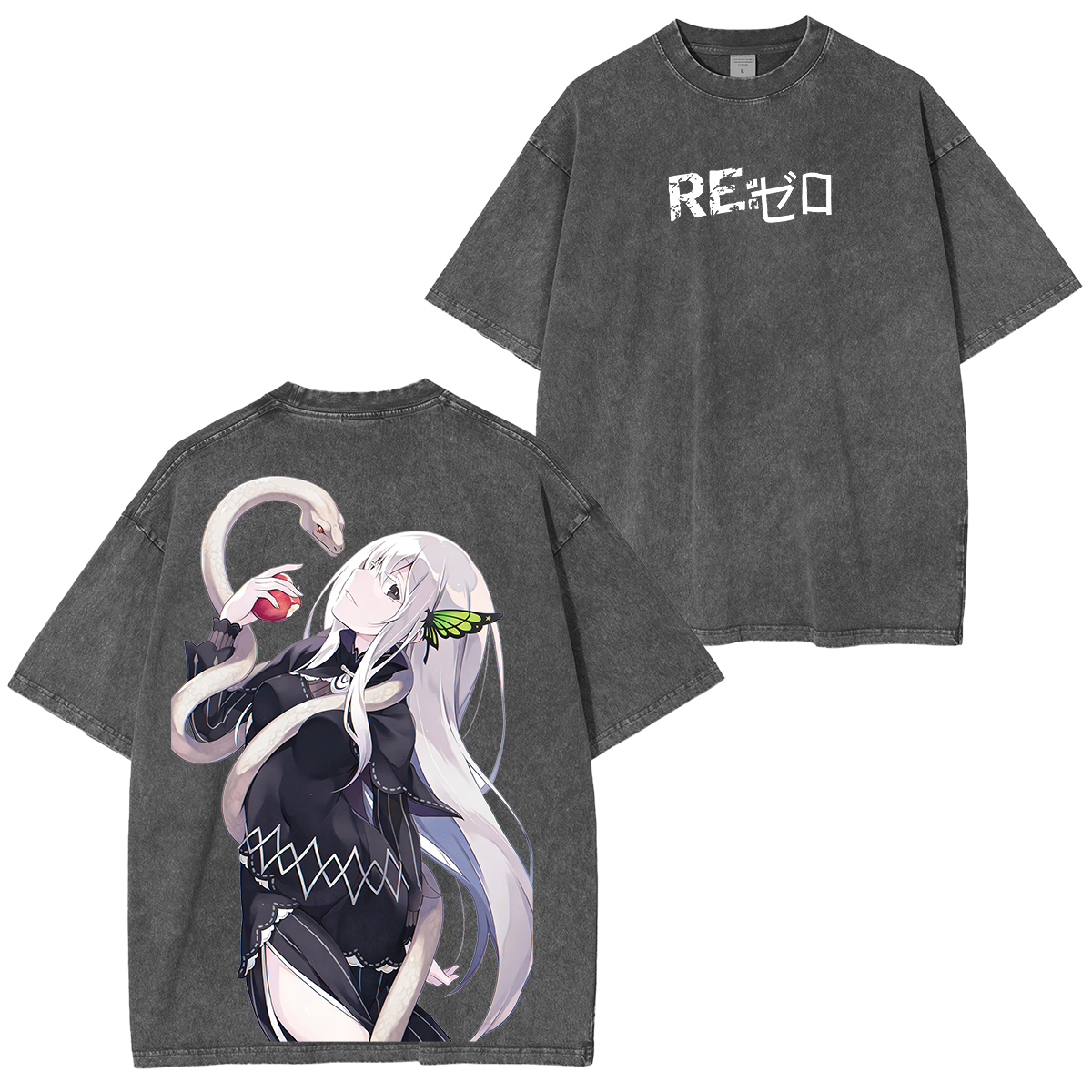 ReZero:Echidna Unisex  Washed T-Shirt