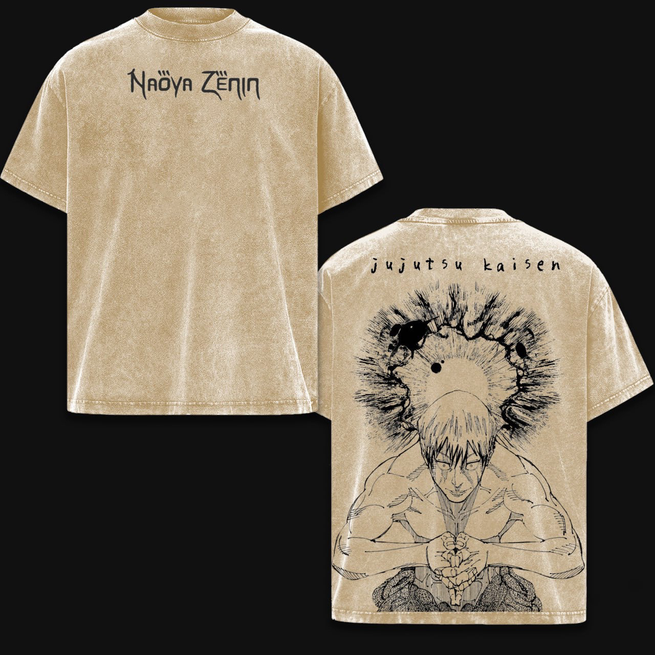 Naoya Zenin jujutsu kaisen Oversized T-shirt/Crewneck/Hoodie