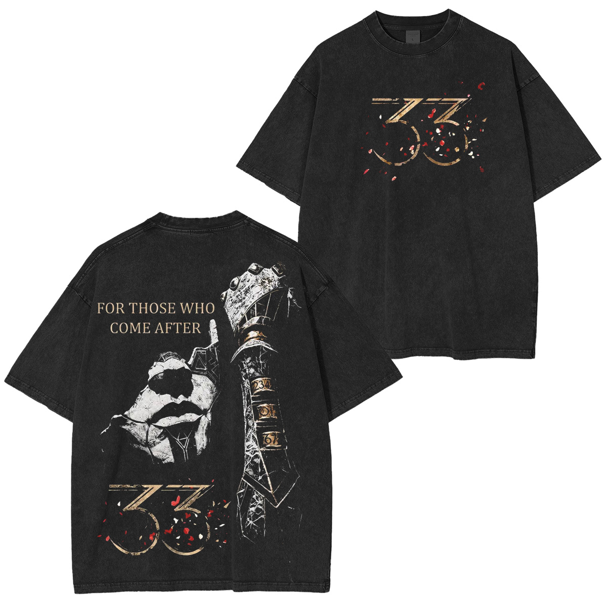 Resident Evil Village Unisex Washed T-shirt/Crewneck/Hoodie