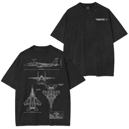 F-15 Strike Eagle Is Sick Vintage Washed T-shirt/Crewneck/Hoodie
