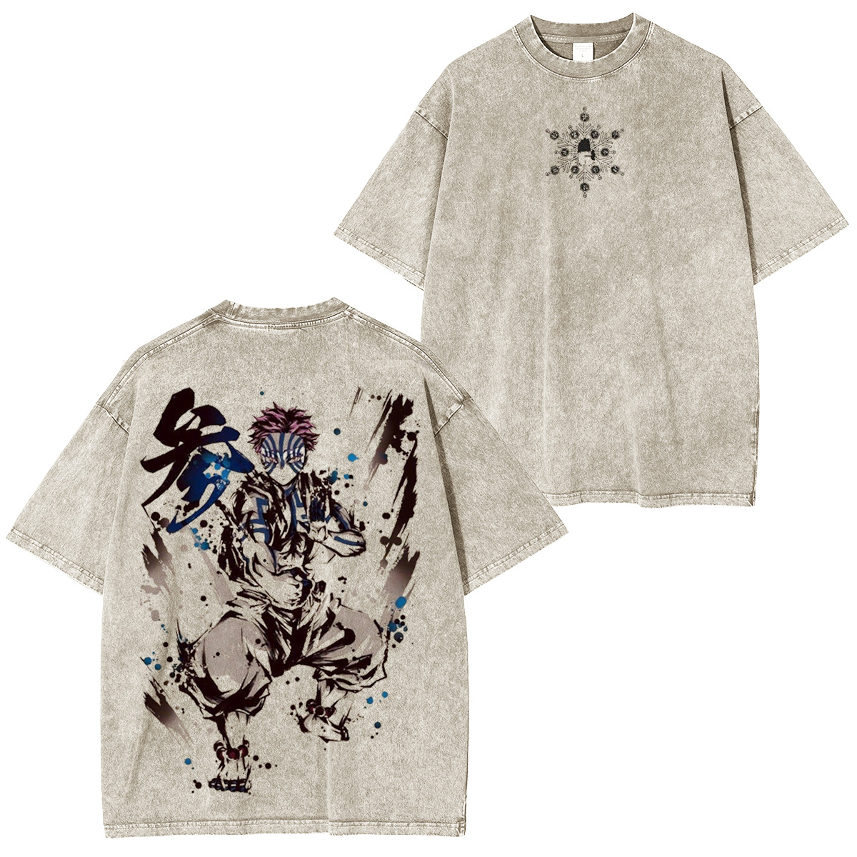 Akaza Demonslayer Vintage T-shirt/Crewneck/Hoodie