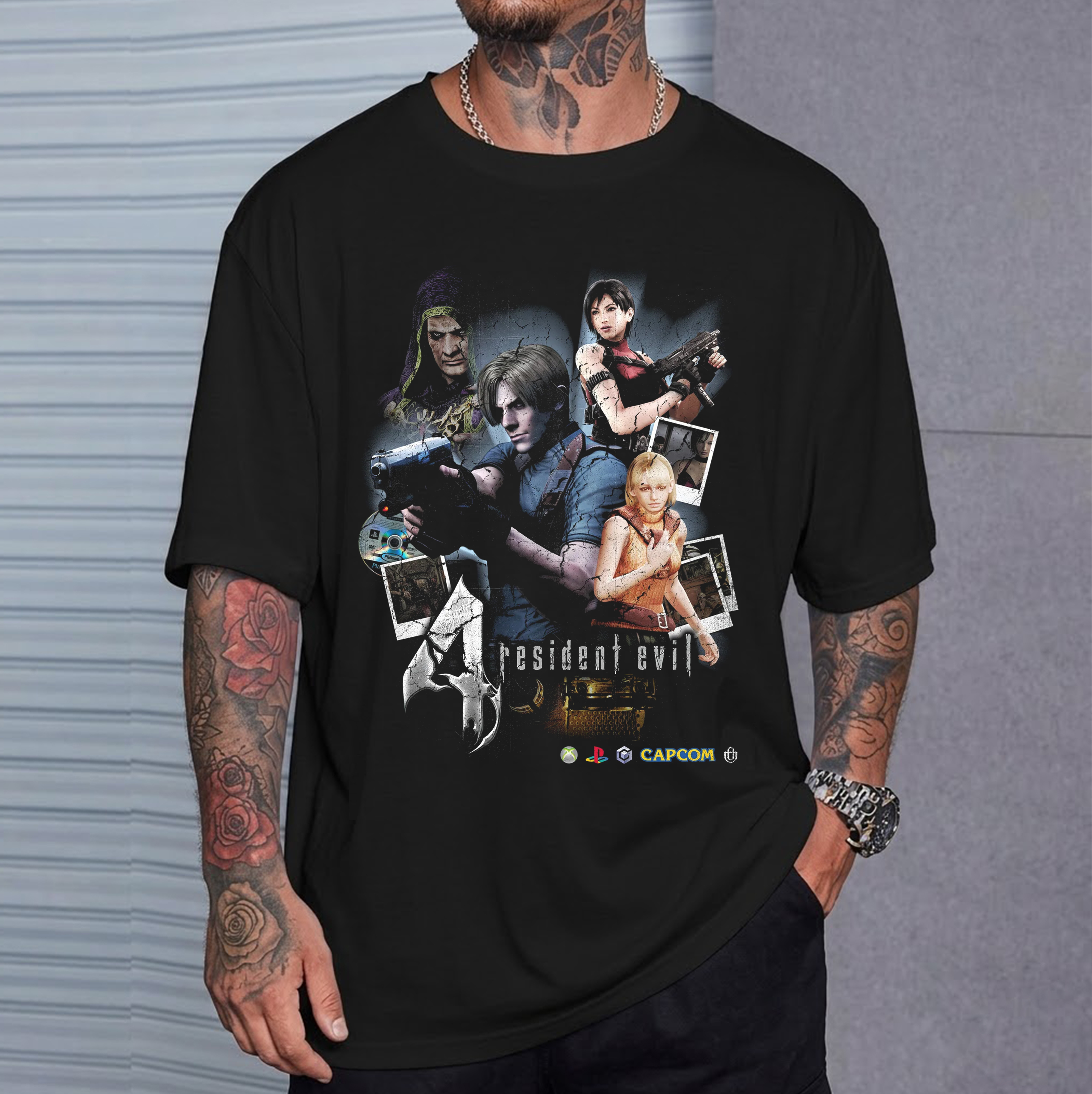 Residentevil Leonkennedy Oversized T-shirt/Crewneck/Hoodie