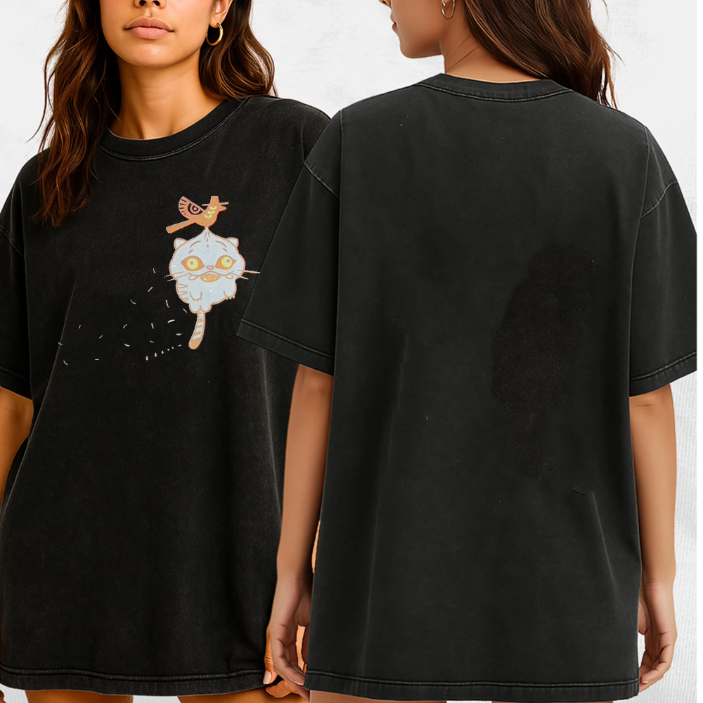 kpopdemonhunters Printed Unisex Washed T-Shirt