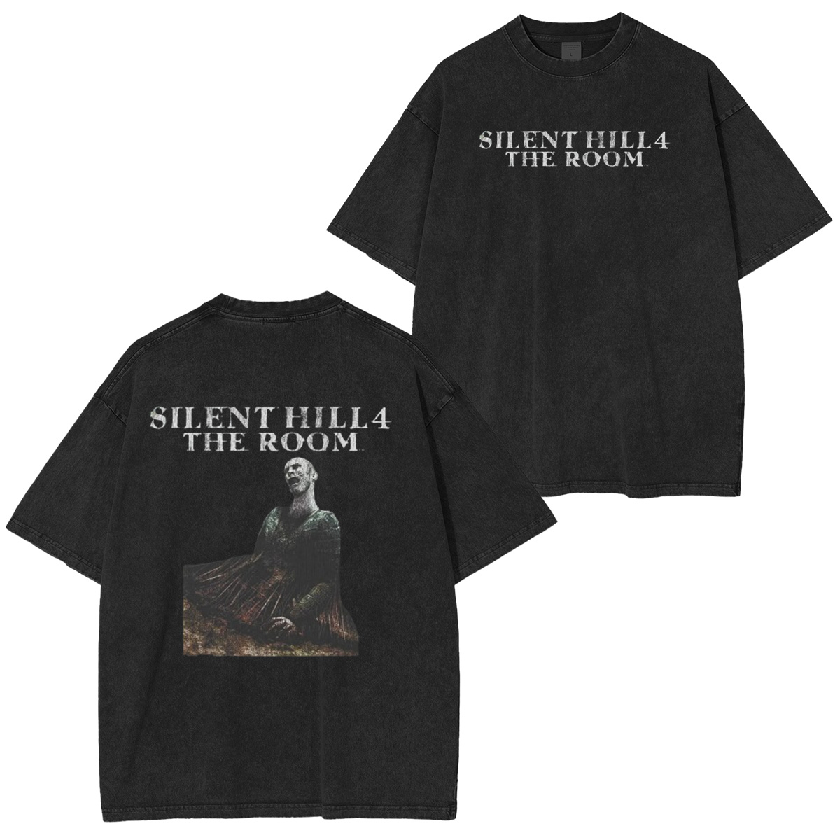 Silent Hill 4 Double Retro Washed T-Shirt