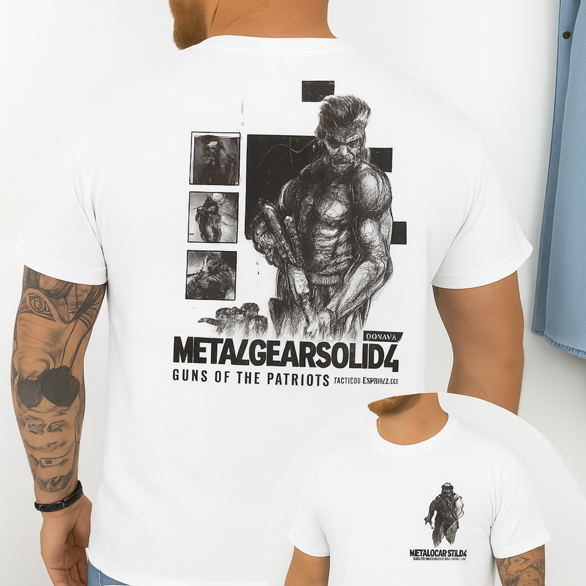 Metal Gear Solid 2 Unisex Shirt